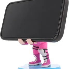 Exquisite Gaming Figurine Fortnite Cuddle Team Leader Cable Guys - Support pour écouteurs et smartphone - 11 cm - Licence officielle