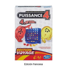 HASBRO GAMES Connect 4 Voyage en français