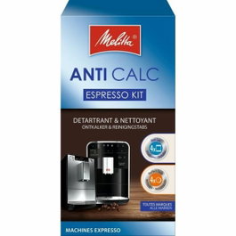 Melitta Kit de nettoyage pour machines à expresso - Anti Calc et Perfect Clean - Noir