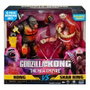 Playmates Godzilla x Kong : Le Nouvel Empire Diorama 2-Pack Kong vs Skar 15 cm