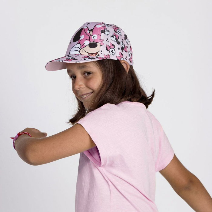 Casquette enfant Minnie Mouse Rose