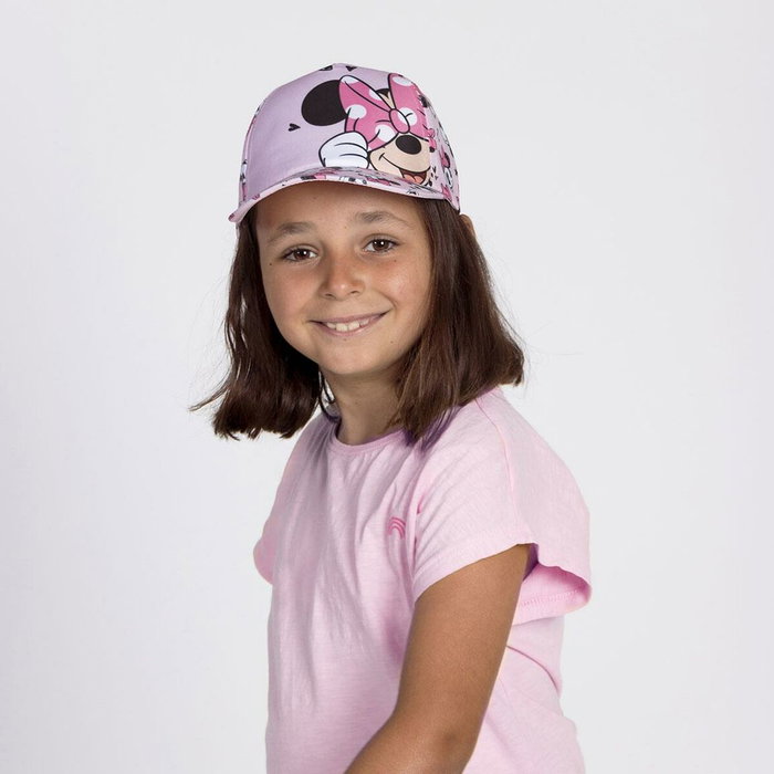 Casquette enfant Minnie Mouse Rose