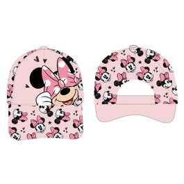 Cerdá Gorra Minnie à visière courbe - Taille 53 cm - Casquette enfant - Rose