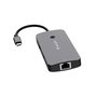 Verbatim Hub Pro Multiports USB-C CMH-05 - Hub USB-C 5 Ports avec HDMI 4K, Gigabit Ethernet, USB-A 3.2 Gen 1 et USB-C Power Delivery (PD 85W)