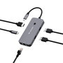 Verbatim Hub Pro Multiports USB-C CMH-05 - Hub USB-C 5 Ports avec HDMI 4K, Gigabit Ethernet, USB-A 3.2 Gen 1 et USB-C Power Delivery (PD 85W)