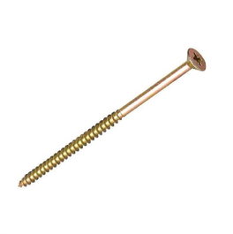 DUVER Vis pour bois tête plate Pozidriv 5-80 filetage partiel