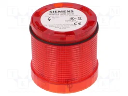 SIEMENS 8WD4420-0CB Avertisseur lumineux LED rouge 24VDC
