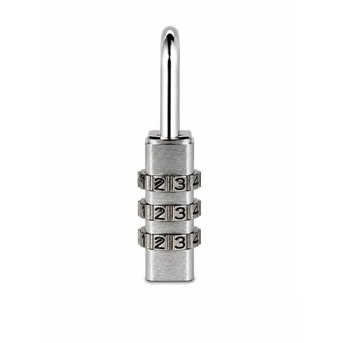 ABUS Cadenas à combinaison 145/30, 3 chiffres, Aluminium titane