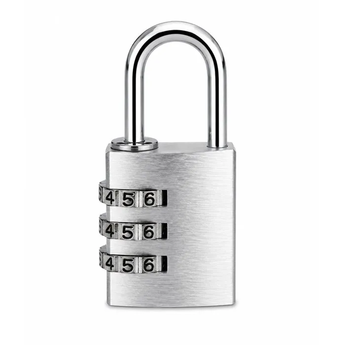 ABUS Cadenas à combinaison 145/30, 3 chiffres, Aluminium titane