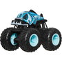 Hot Wheels - Pack de 4 Monster Trucks Rayons X Jgd67 - 4 Véhicules Différents - Prêts à S'affronter - Échelle 1:64 - Pour Enfants 3 Ans et Plus