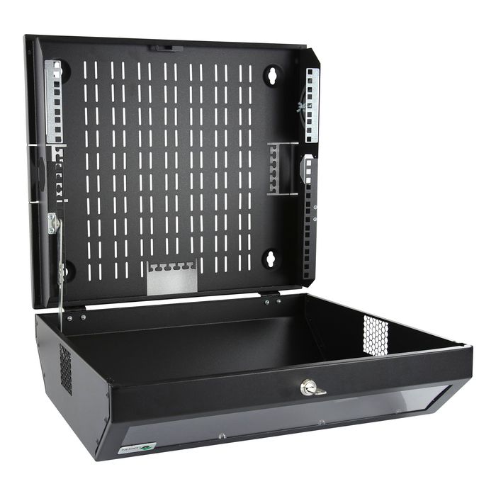 Lanview Armoire Rack 19 Pouces Pro Slim 8U (3U Pivotante + 5U Horizontale) Lanview Armoire Rack 19 Pouces Pro Slim 8U (3U Pivotante + 5U Horizontale)