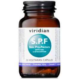 VIRIDIAN SPF SKIN PRO-FACTORS 30 capsules végétaliennes