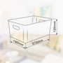 GSC Evolution Panier organisateur plastique 5,2L Blanc - 6u rétractable