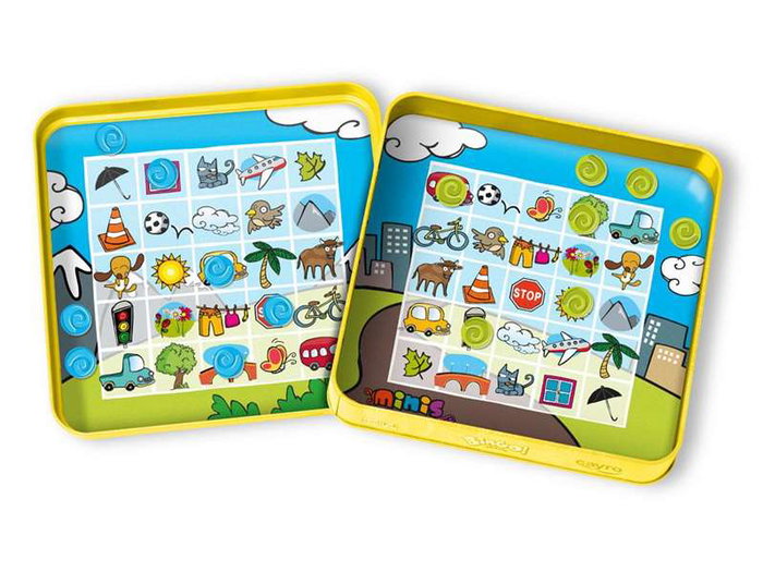 Cayro Bingo Travel - Jeu de voyage en bois FSC 100% - Âge recommandé : 4 ans et plus