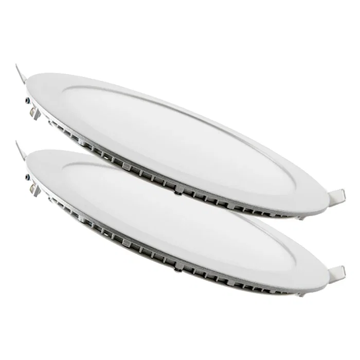 Pack 2 Plafonnier LED 18W 1800Lm 6000K Circulaire 40.000H [JL-GP-LZ-3-M-CW-PK2-AP]
