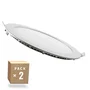 Pack 2 Plafonnier LED 18W 1800Lm 6000K Circulaire 40.000H [JL-GP-LZ-3-M-CW-PK2-AP]