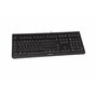 Cherry Clavier KC1000B / JK-0800DE-2 Allemand QWERTZ - Noir