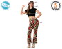 Accessoires déguisement Set Hippie diadème, collier, lunettes et bracelet - Kit costume années 70 pour fête Carnaval ou soirée rétro