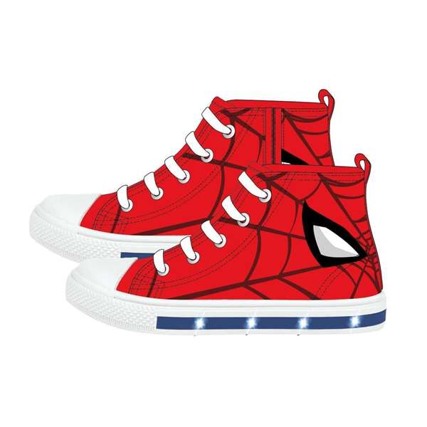 Cerdá Chaussure Loneta PVC avec Lumières Spiderman Haute T029 Référence T029