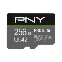 Pny Tarjeta Memoria Micro SDXC Pro Elite 256 Go UHS-I U3 V30 A2