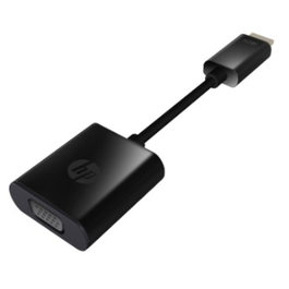 HP Adaptateur HDMI vers VGA H4F02AA#AC3 Noir