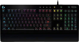 Logitech 920-008093 Prodigy G213 - Clavier Gaming Filaire Noir, Mécanique Rétroéclairé RGB, Design Anti-éclaboussures