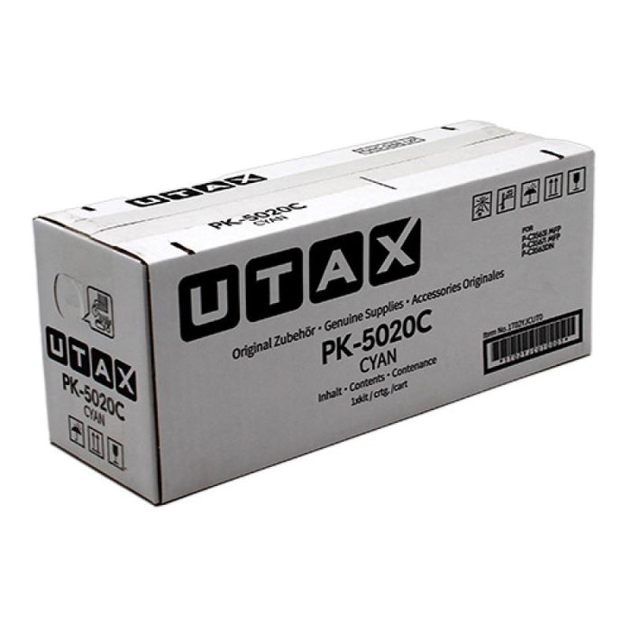 Utax PK-5020C (PK5020C) Cartouche Toner Original Cyan – Compatible P-C3563DN – 5000 pages Utax PK-5020C (PK5020C) Cartouche Toner Original Cyan – Compatible P-C3563DN – 5000 pages