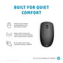 HP 235 Souris sans fil ultra-plate - Connexion 2.4 GHz stable, silence, confort, 1600 DPI et batteries longue durée pour une productivité optimale