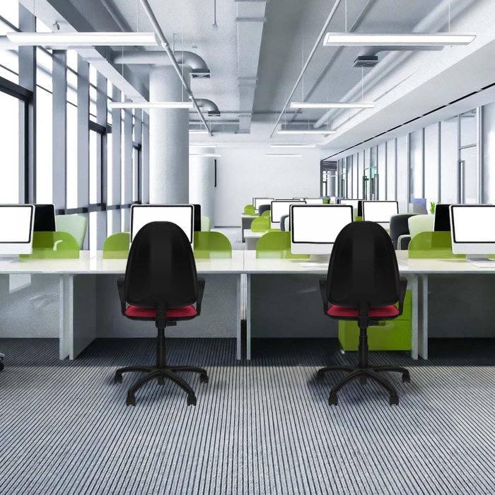 PIQUERAS Y CRESPO Chaise de bureau Aýna Vert émeraude