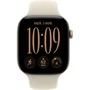 Apple Watch Series 12 GPS - 46mm - Boîtier Light Gold Aluminium - Bracelet Sand Sport Band - M/L