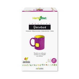 NOVADIET Herbodiet Gluconova 20 sachets filtres
