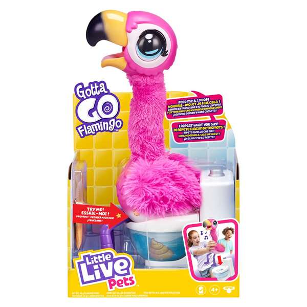 MOOSE Gotta Go Flamingo Little Live Pets MOOSE Gotta Go Flamingo Little Live Pets
