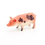 Tachan - Figurines d'animaux de la ferme - Blister de 6 pièces - Référence 7102 - Jouet éducatif pour enfants 3 ans et plus - Multilingue