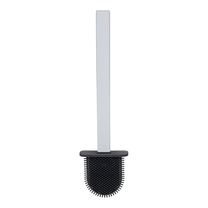 Allstar Zalana Porte-brosse WC mural blanc silicone 9,8 x 4 x 35,5 cm Allstar Zalana Porte-brosse WC mural blanc silicone 9,8 x 4 x 35,5 cm