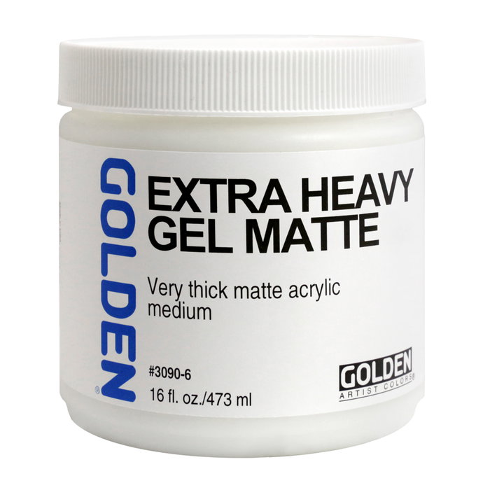 Golden Extra Heavy Gel Matte 473 ml Golden Extra Heavy Gel Matte 473 ml