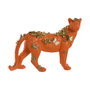 Home ESPRIT Figurine Décorative Léopard Orange et Doré