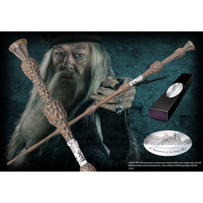 Harry Potter réplique baguette de Albus Dumbledore (édition personnage) Harry Potter réplique baguette de Albus Dumbledore (édition personnage)