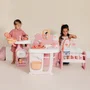 Smoby - Baby Nurse - Grande Maison de Poupée Plébiscitée - 3 Pièces et 19 Accessoires pour S'Occuper du Bébé - Jeu d'Imitation pour Enfants Dès 3 Ans