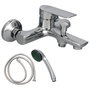 ORYX Mitigeur Monocommande Baignoire/Douche Hamburgo avec Flexible et Douchette