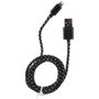 Be Mix Câble de charge et synchronisation USB pour iPhone et iPad, Lightning, 1 m