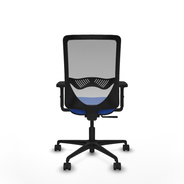 PIQUERAS Y CRESPO Chaise Zulema Synchro Bleu/Gris, Accoudoirs 2D