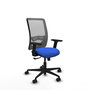 PIQUERAS Y CRESPO Chaise Zulema Synchro Bleu/Gris, Accoudoirs 2D