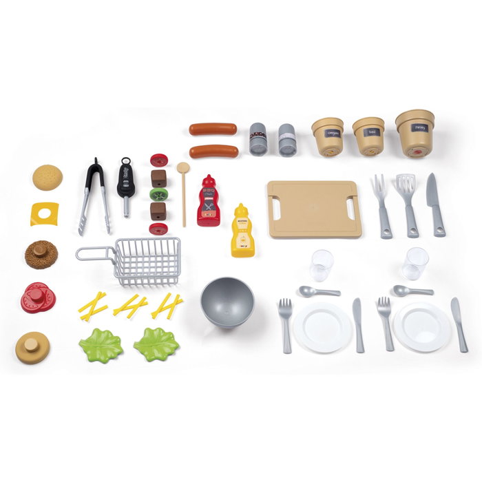 Smoby Cuisine d'Extérieur Évolutive avec Grill et Plancha Smoby Cuisine d'Extérieur Évolutive avec Grill et Plancha