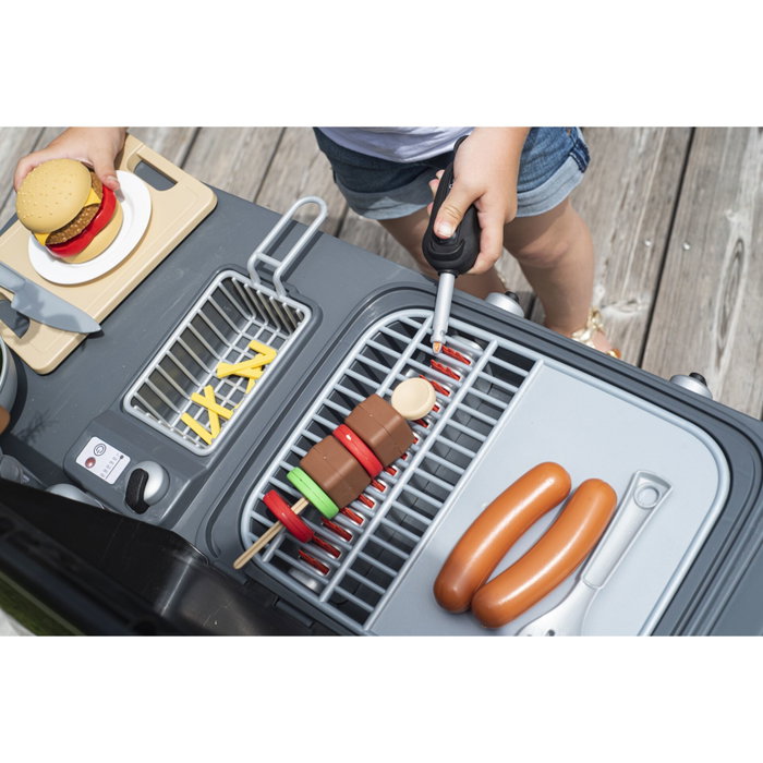 Smoby Cuisine d'Extérieur Évolutive avec Grill et Plancha Smoby Cuisine d'Extérieur Évolutive avec Grill et Plancha