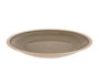 Vessia Assiette Plate Grande Grès Gris Bord 26,5 cm (Set de 24)