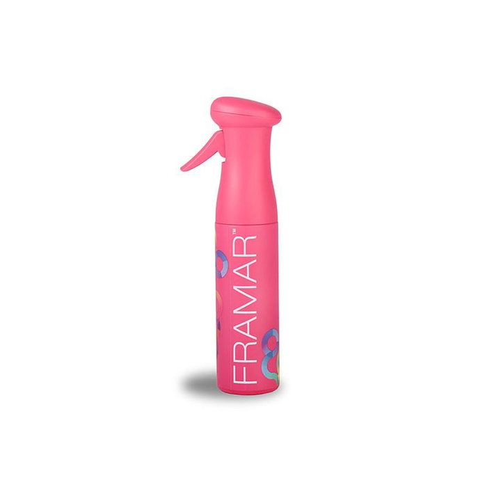 Framar Mist Assist Spray Bottle - Bouteille Vaporisateur 250 ml avec Brume Uniforme et Jet 30% Plus Puissant - Rose Framar Mist Assist Spray Bottle - Bouteille Vaporisateur 250 ml avec Brume Uniforme et Jet 30% Plus Puissant - Rose