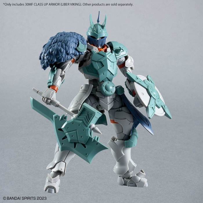 Bandai Hobby - Maquette Liber Viking - Armure Class Up - Fantasy 30 Minutes - Pièces en PS et PE (Plastique) - Pour figurine Bandai Hobby - Maquette Liber Viking - Armure Class Up - Fantasy 30 Minutes - Pièces en PS et PE (Plastique) - Pour figurine