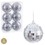 BigBuy Home Boules de Noël Polyfoam Ø 8 cm (Lot de 6)