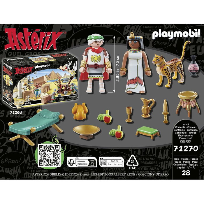 Playmobil Astérix : César et Cléopâtre
