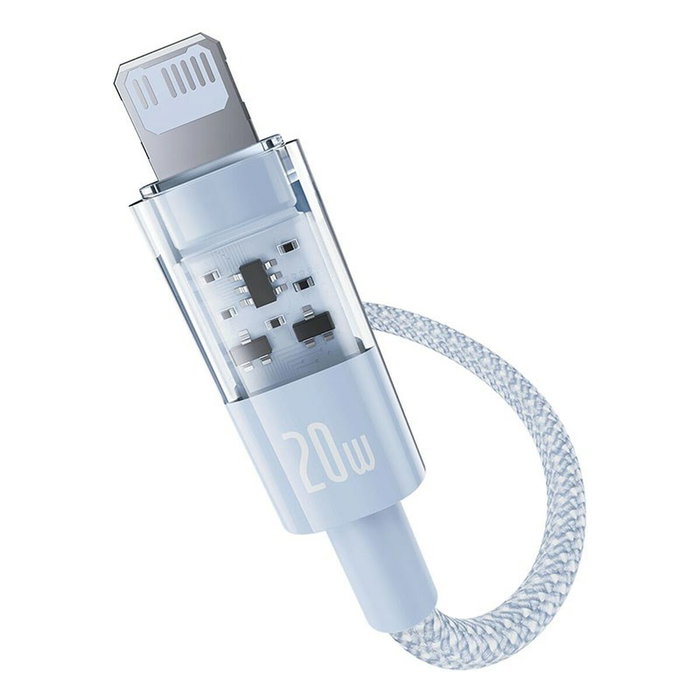 Baseus Câble USB-C vers Lightning Bleu 1 m Baseus Câble USB-C vers Lightning Bleu 1 m